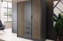 Гардероб Nelly 3D дъб в ситуация от НАНИ ХОУМ Гардероби