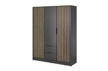 Гардероб Nelly 3D дъб в ситуация от НАНИ ХОУМ Гардероби