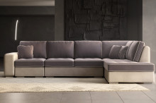 Ъглов диван Сена с лежанка и кът за съхранение от Нани Хоум Дивани НАНИ