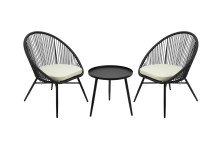 Градински сет HORECANO-NAPA POLYRATTAN GREY