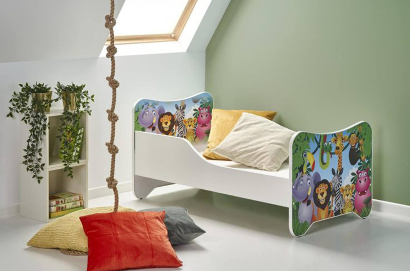 Детско легло Happy jungle в ситуация от НАНИ ХОУМ За детска стая
