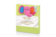 Непромокаем протектор за бебешки матрак Smatrcel Gold цвят фуксия в опаковка