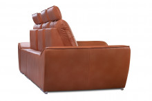 Ъглов диван Бохеми в цвят кафяво от Нани Хоум Дивани НАНИ