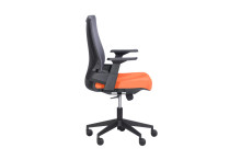Работен офис стол Carmen 7545 оранжев от NANI HOME Столове