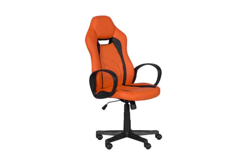 Геймърски стол Carmen 7525 R оранжев от НАНИ ХОУМ Столове