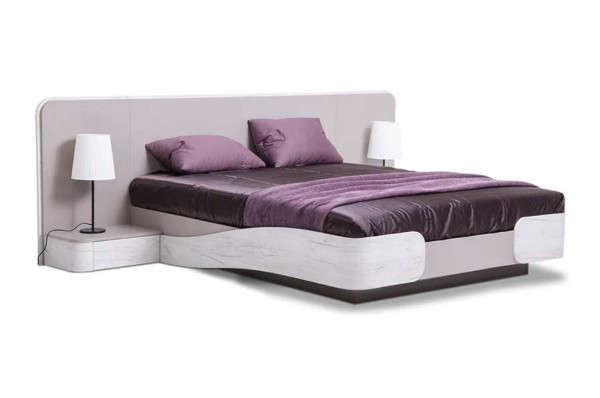 Легло със заоблени ръбове Aura