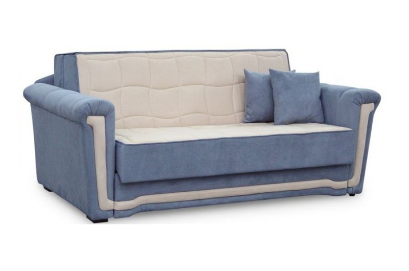 Разтегателен диван с ракла в синьо МП-04 от Нани Хоум Дивани НАНИ