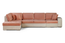 Ъглов диван Сена вариант макс с лежанка от дясно от Нани Хоум Дивани НАНИ