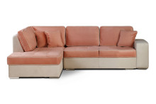 Ъглов диван Сена с лежанка от дясно от Нани Хоум Дивани НАНИ