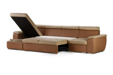Ъглов диван Имола с функция сън и ракла от Нани Хоум Ъглови дивани