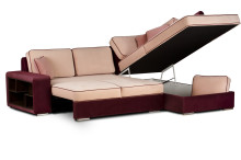 Ъглов диван Сена с ракла за съхранение от Нани Хоум Дивани НАНИ
